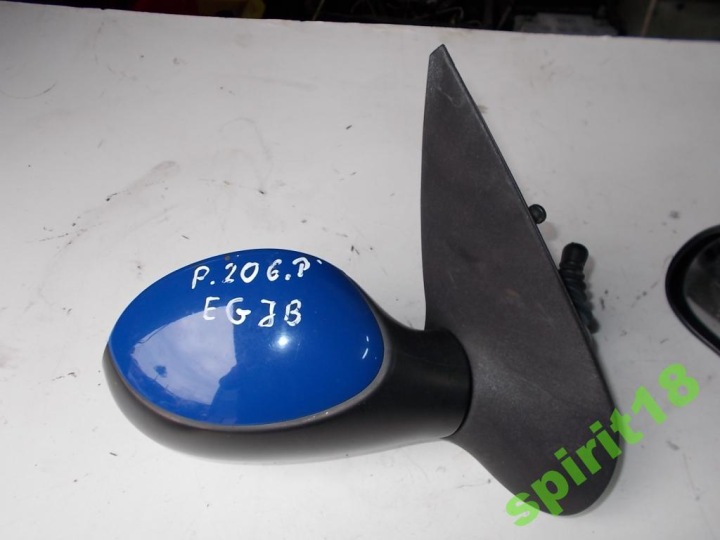 PEUGEOT 206 EGJB SPECCHIETTO RETROVISORE DESTRO RECZNE EUROPA