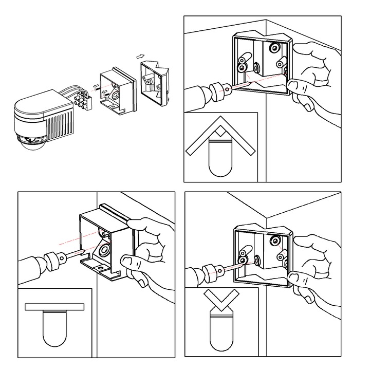 Схема подключения infrared motion sensor