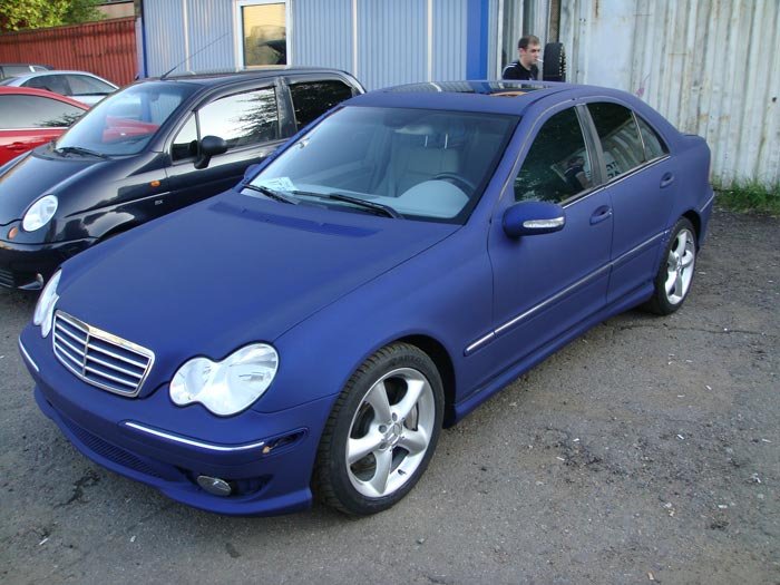 Матовая краска для авто