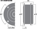 Zdjęcie oferty: Wysokotonowy głośnik pierścieniowy, 30W RMS, IMG