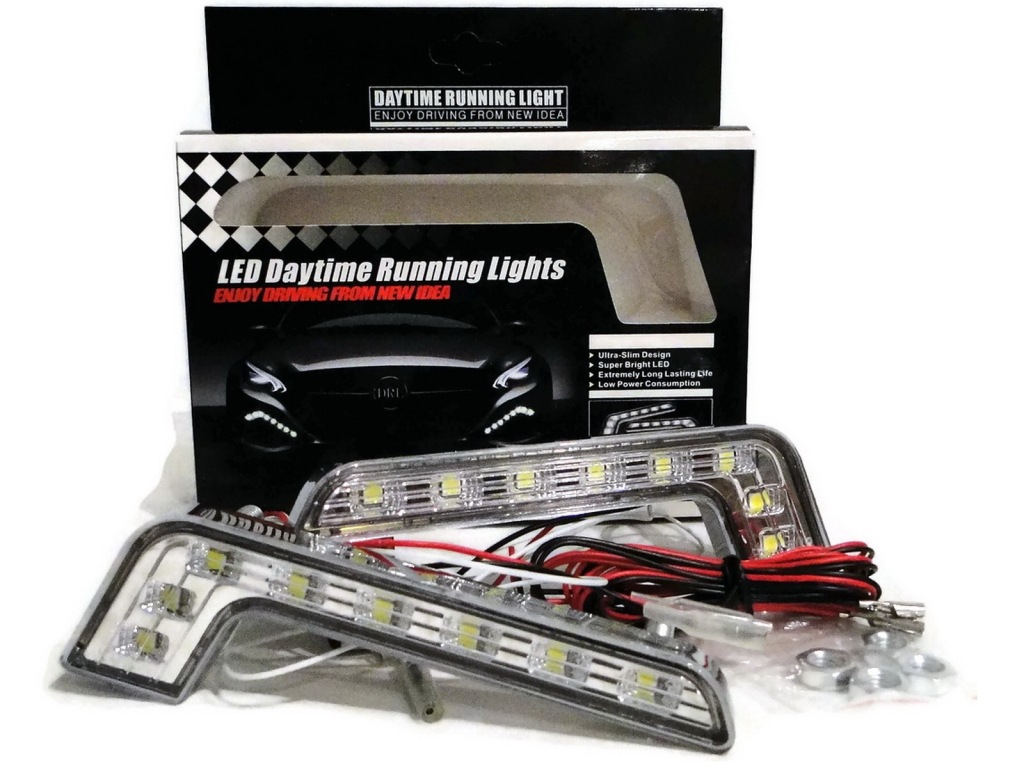 Купити Mocne світло до рух dziennej led mercedes чорний