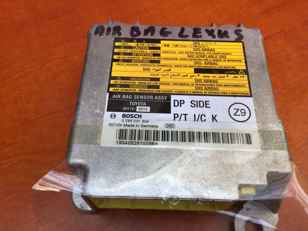 фото №1, Датчик подушка безопасности lexus is220 8917053110