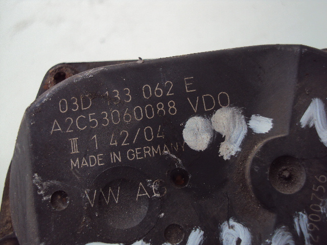 фото №5, Дросельна заслінка vw fox 03d133062e