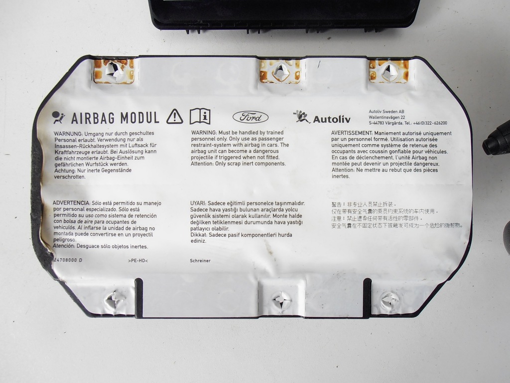 фото №5, Kuga 2014r повітропровід подушка колонка коліно