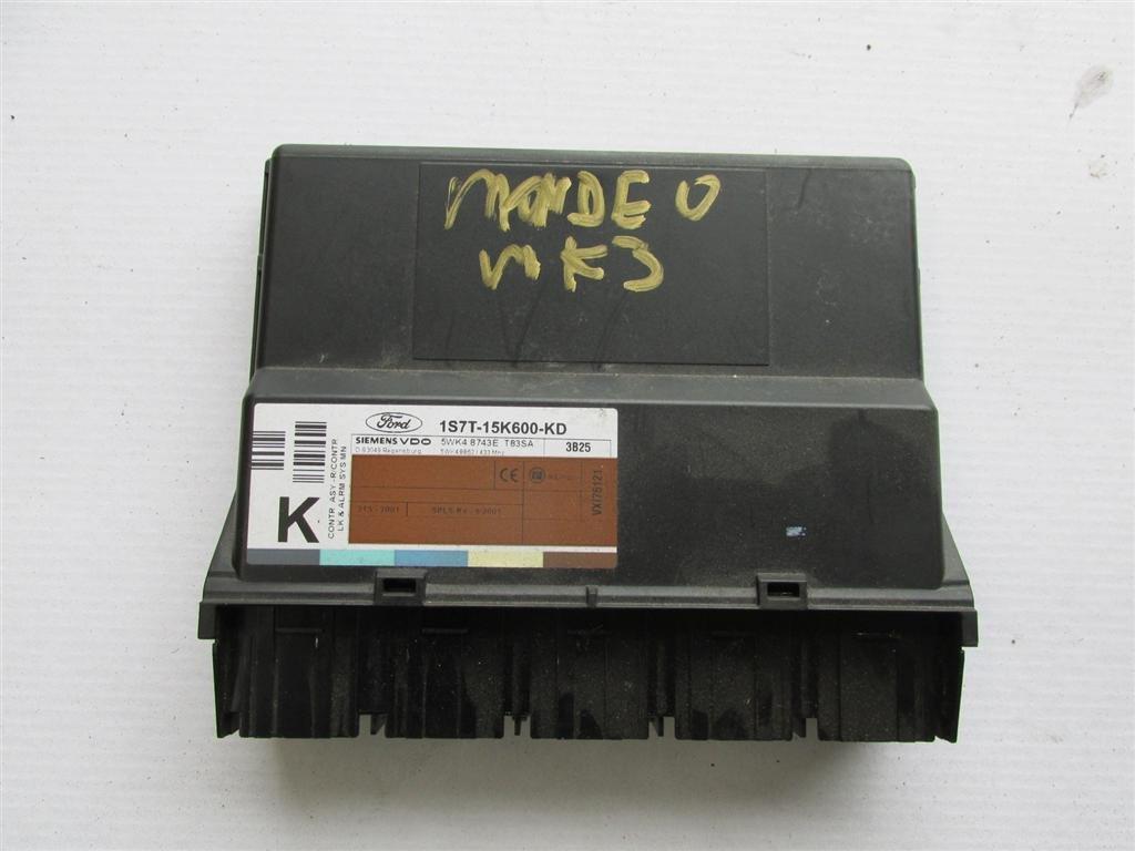 фото №1, Mondeo mk3 модуль комфорту блок керування 1s7t-15k600-kb