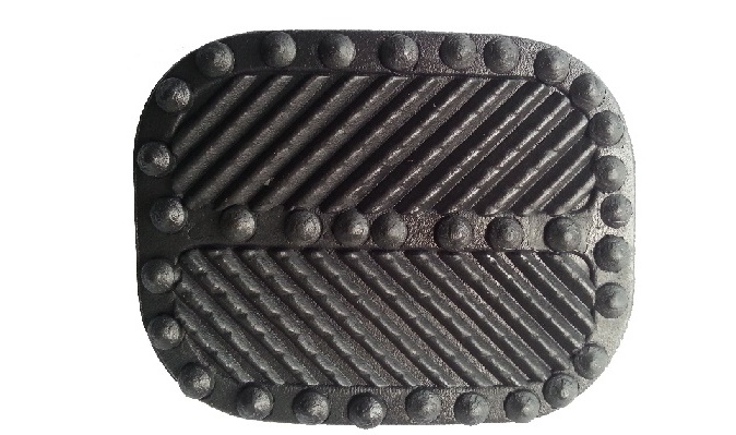 фото №1, Fiorino panda talento ritmo накладка резиновый элемент na педаль