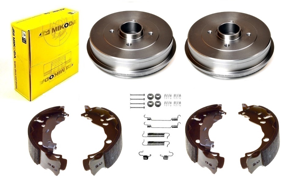 фото №1, Тормозные барабаны тормозные колодки пружины renault clio ii thalia 203mm система bosch