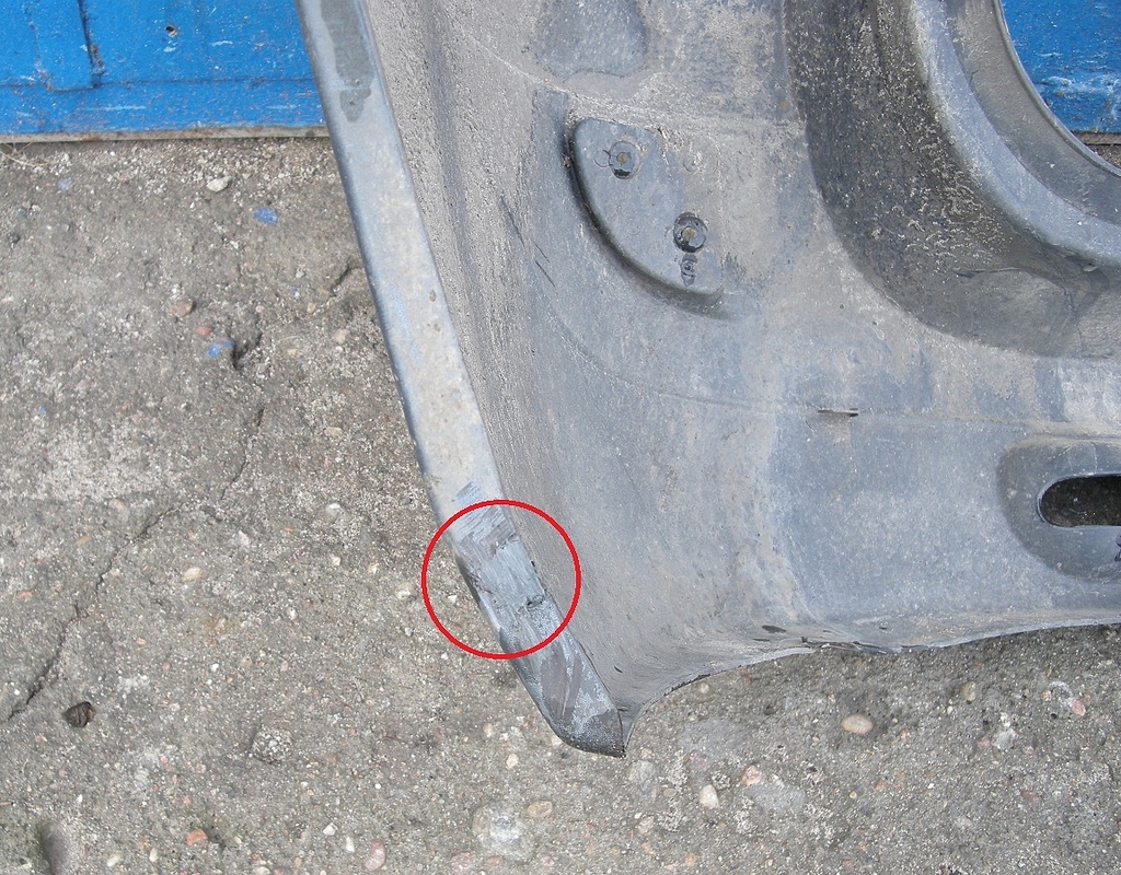 Dacia logan 04-10r. универсал бампер задний задний gdansk с Разборки