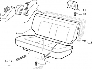 фото №5, Кнопка блокировка сиденье правый seicento 129328808