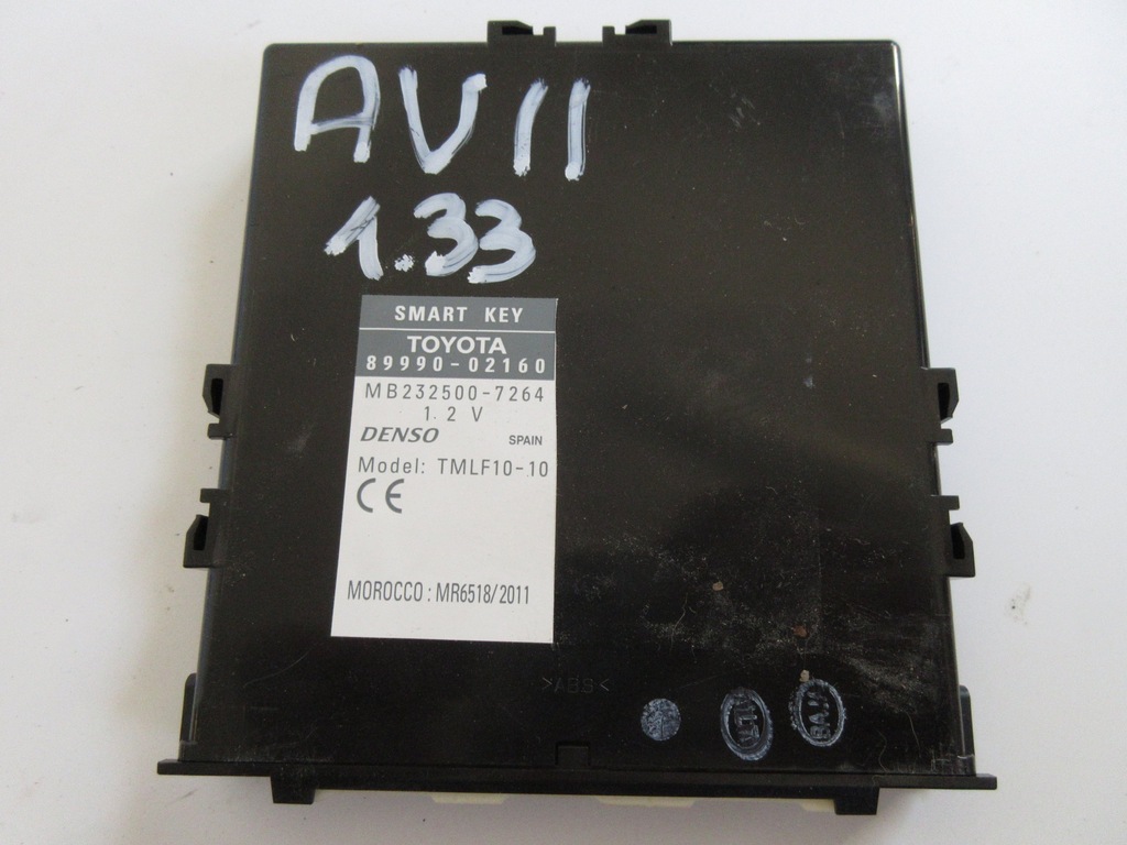 фото №1, Auris ii модуль smart key 89990-02160