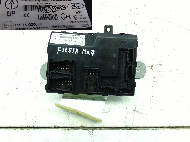 фото №1, Модуль комфорта fiesta mk 7 1.4 tdci