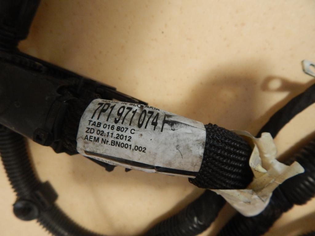 фото №4, Vw touareg 7p жгут отсек двигателя 7p1971074f