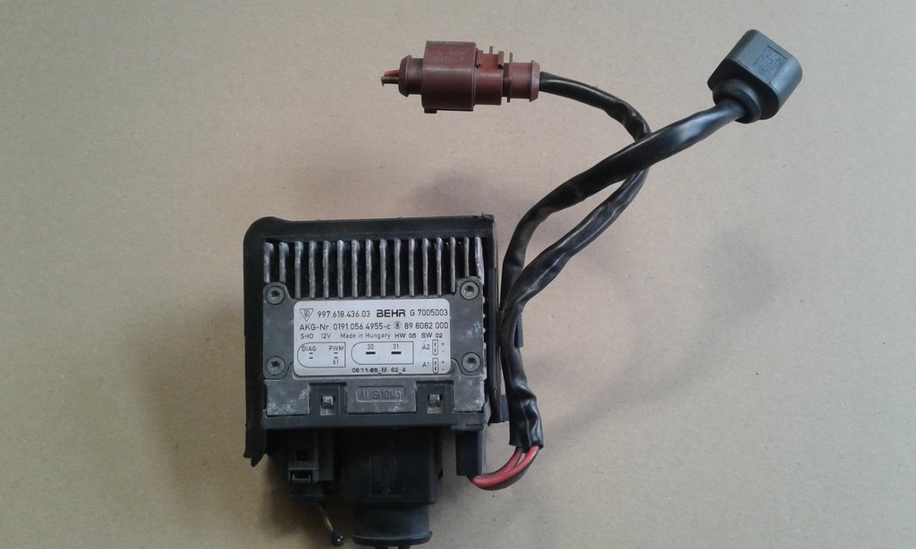 фото №1, Модуль вентилятора 99761843603 --доставка-- k5