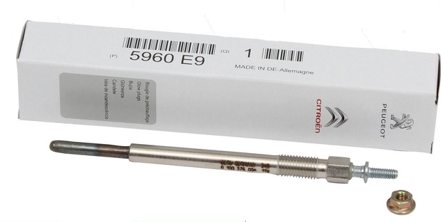 Купить Renault оригинальный номер 5960e9 свеча накаливания.