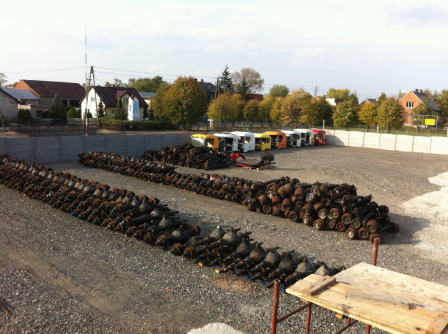 фото №7, Корпус балка мосту przelotowa міст scania самоскид