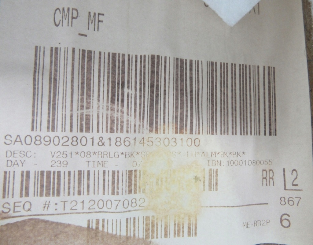 фото №8, Обшивка двері правий задня mercedes r-klasa w251 long