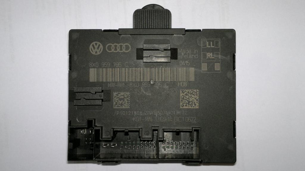 фото №1, Audi vw skoda блок керування модуль двері 8x0959795c