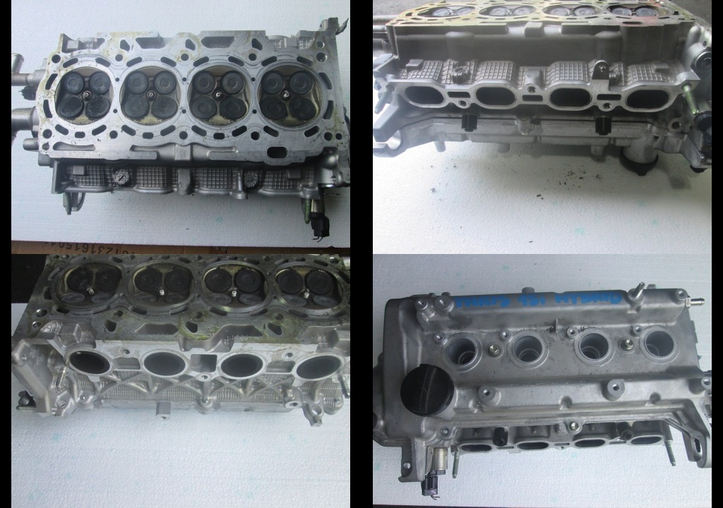 фото №1, Головка toyota yaris 3 1.5i hybrid