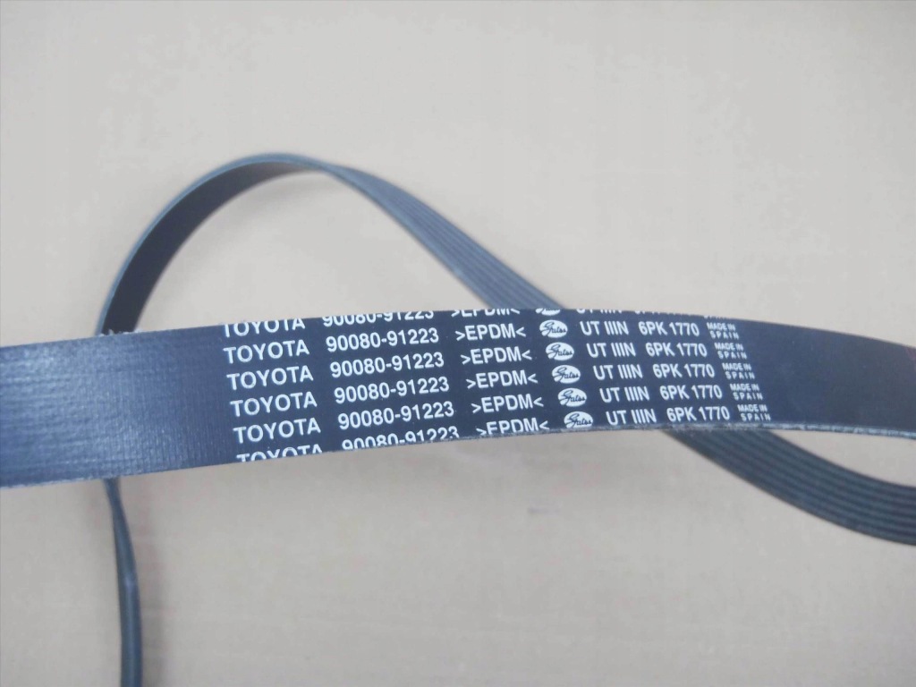 Yaris 1 02-05 ремень клиновой плоское генератор 1,3 Доставка