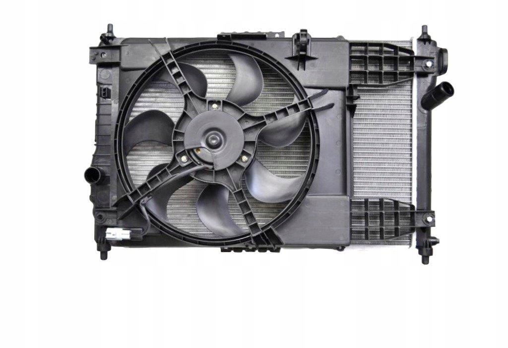 фото №1, Комплект радиатор вентилятор chevrolet aveo 1,2 b