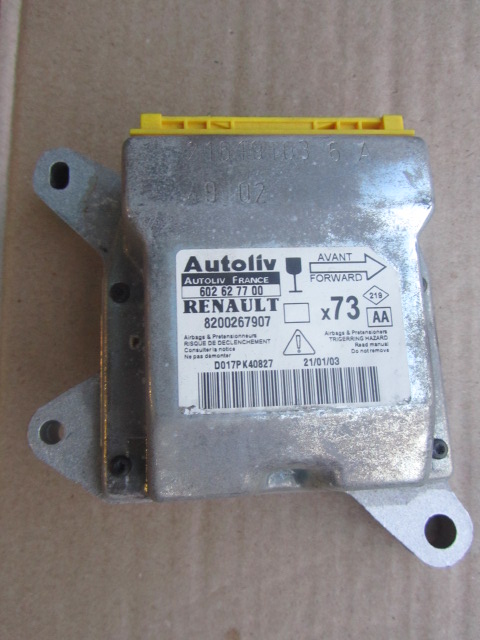 фото №1, Датчик подушка безопасности подушки безопасности renault vel satis 3.0 dci