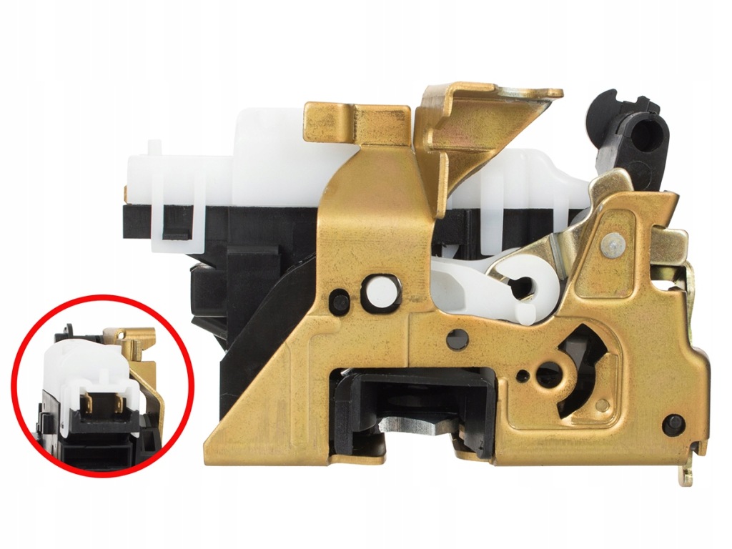 фото №3, Замок дверь bok раздвижных правый do renault kangoo