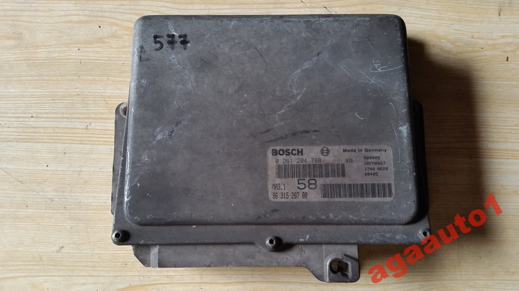 фото №1, Бортовий комп'ютер блок керування saxo 0261204788