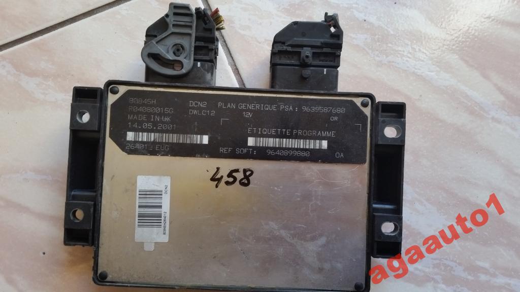 фото №1, Блок управления citroen peugeot r04080015g