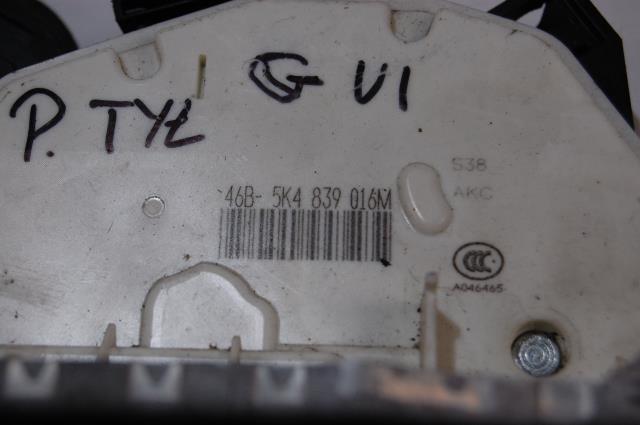 фото №4, Замок дверь правый задняя vw golf vi jetta 5k4839016m