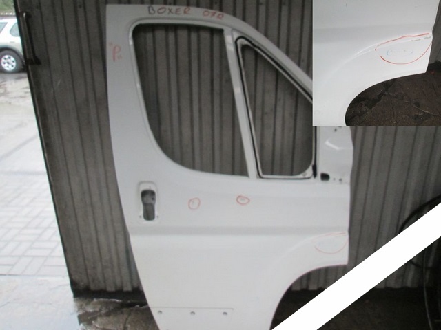 фото №1, Дверь правый перед peugeot boxer 07r jumper ducato ii iii