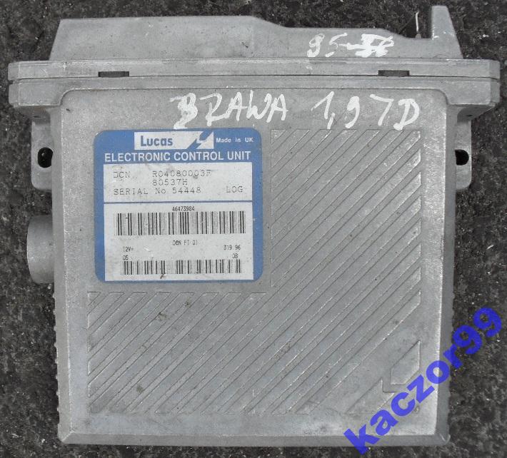 фото №1, Brava bravo marea 1.9 td бортовой компьютер lucas r04080003f