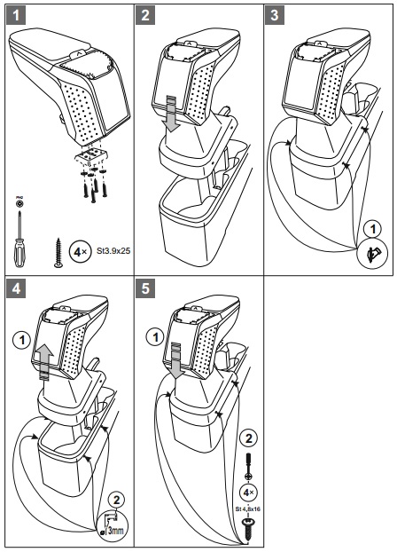 фото №11, Kia rio 2011- подлокотник luxus armster 2 wrocław