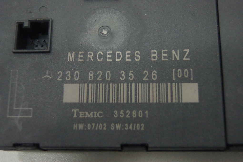 фото №3, Модуль двері 2308203526 лівий mercedes sl r230 02-