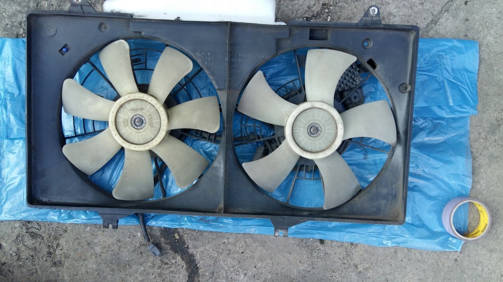 фото №1, Вентиляторы радиатора mazda mps 6 2.3l