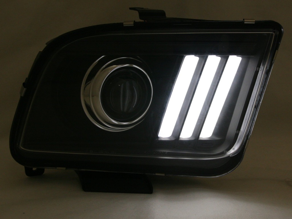 фото №2, Фара лампа day line light led ford mustang 05