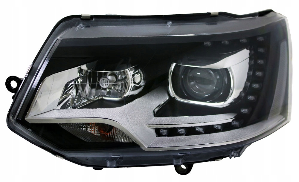 фото №3, Vw transporter t5 09-15 лампи фари led drl