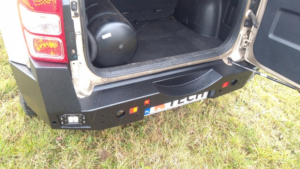 Suzuki grand vitara 2 5d бампер стальной задняя задний Доставка