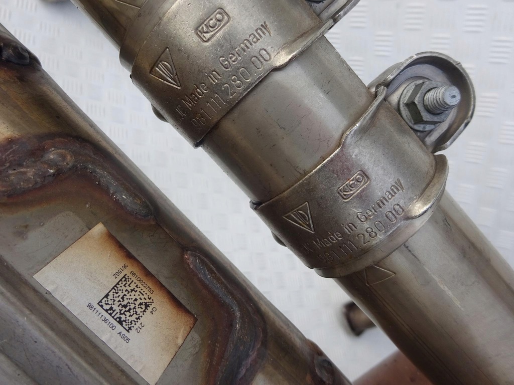 фото №8, Porsche boxster cayman 981 gts выхлоп гаситель