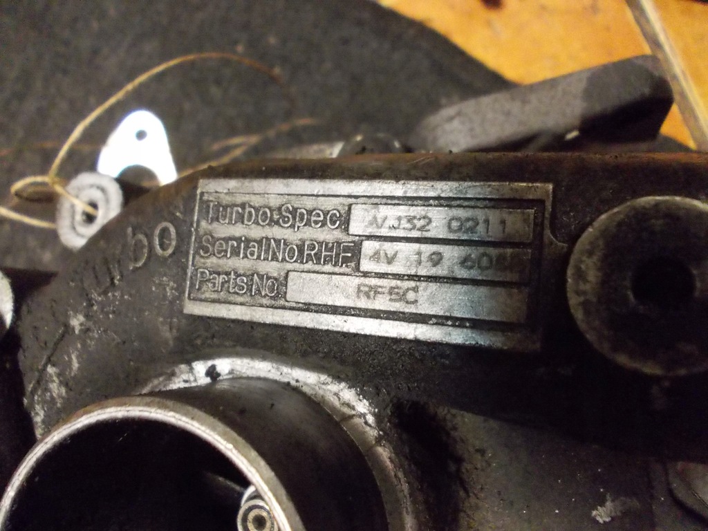 фото №6, Турбонагнетатель mazda 6 2.0 vj320211 4v19608d