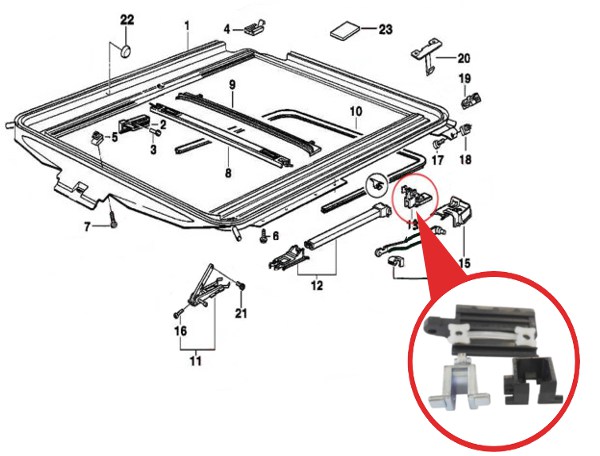 фото №6, Люк do bmw e36 90-00 набор ремонтный левый