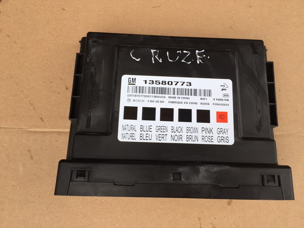 фото №1, Модуль комфорта chevrolet cruze 13580773