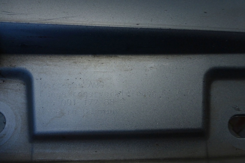 фото №6, Порог молдинг mercedes slk r172 11- amg правая