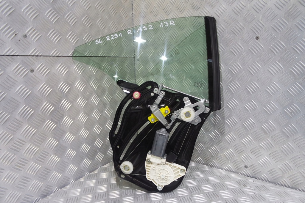 фото №1, Mercedes sl r231 стекло правая задняя механизм 13r