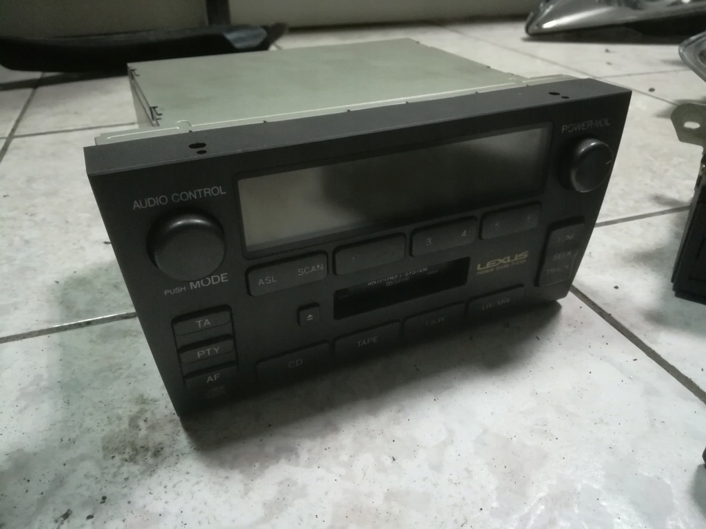 фото №2, Lexus gs 300 gs300 mk2 mk 2 98-05 радио + чейнджер