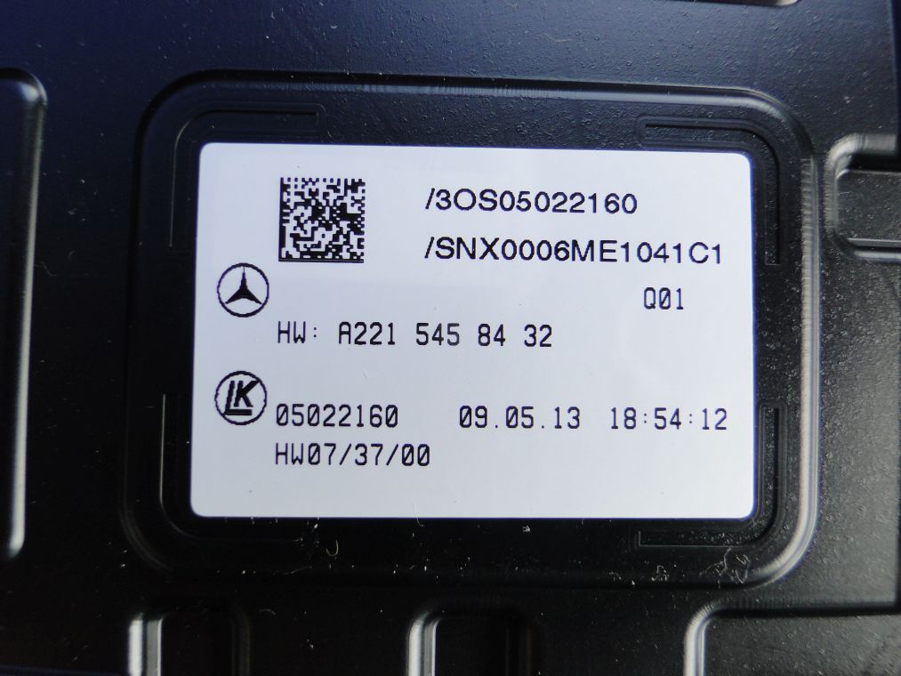 фото №4, Mercedes s w221 221 модуль sam a2215458432
