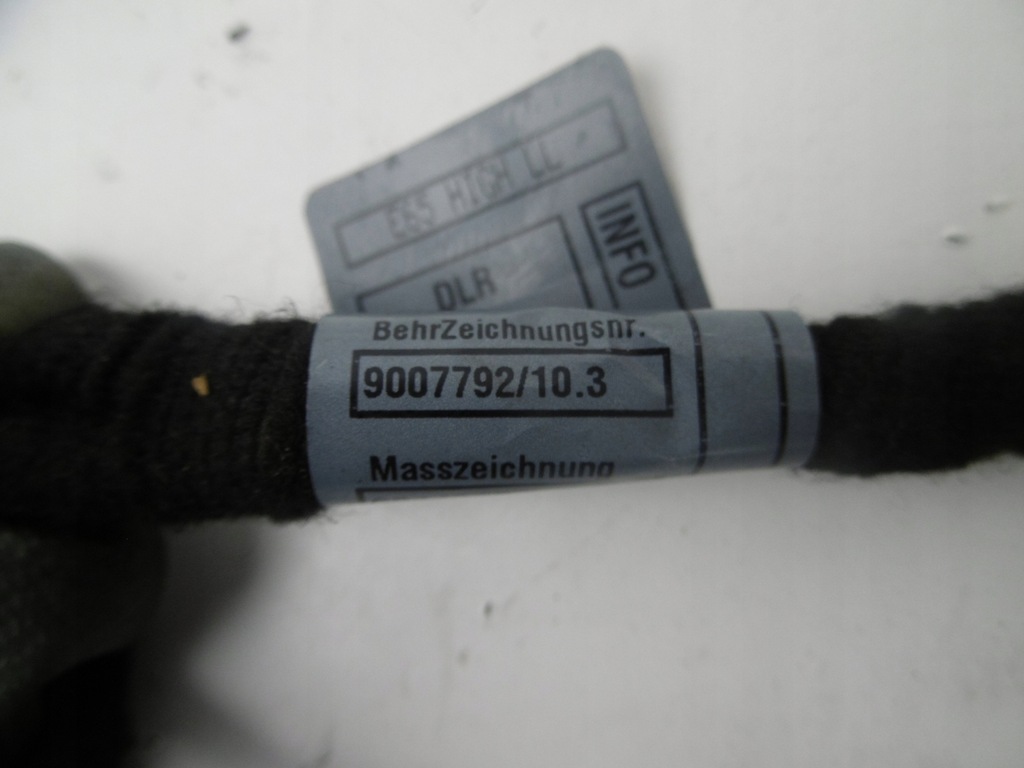 фото №8, Джгут електропроводка обігрівача 6914300 bmw e65 e66