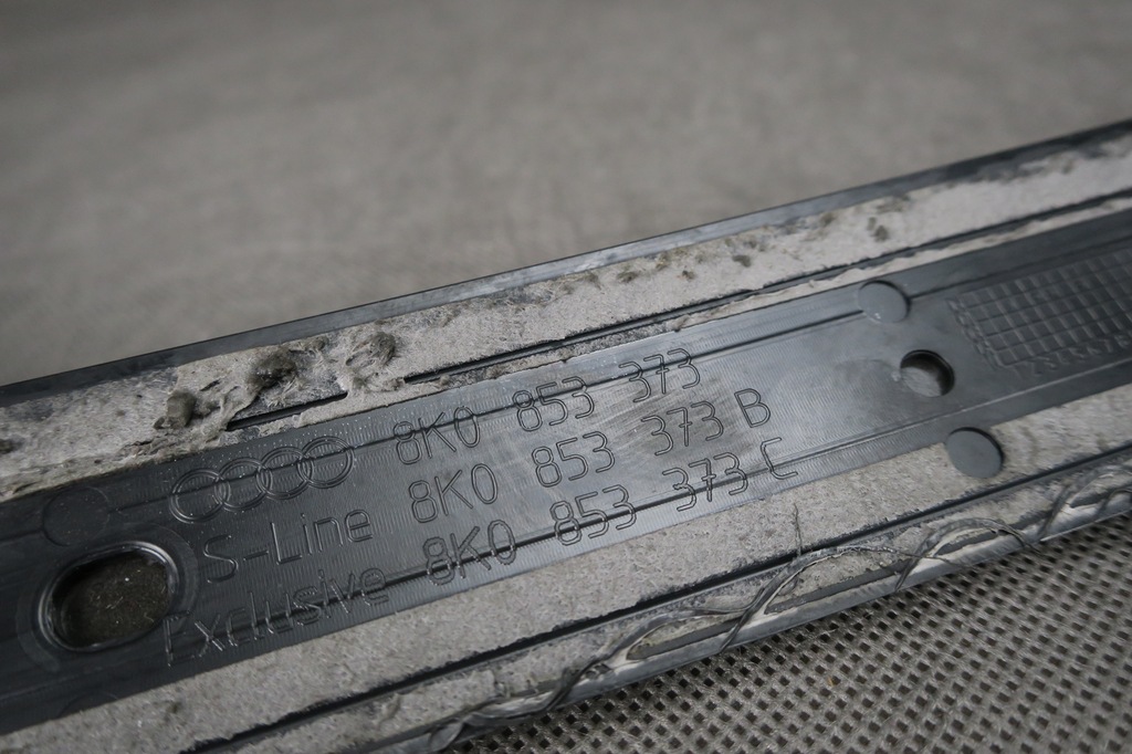 фото №8, Молдинг поріг двері перед audi a4 8k 8k0853373