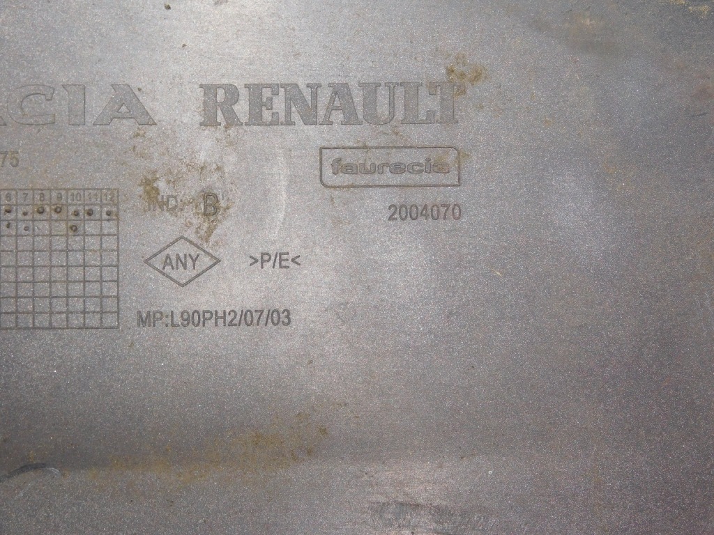 фото №8, Dacia logan 1 i lift 08-12 бампер передний перед