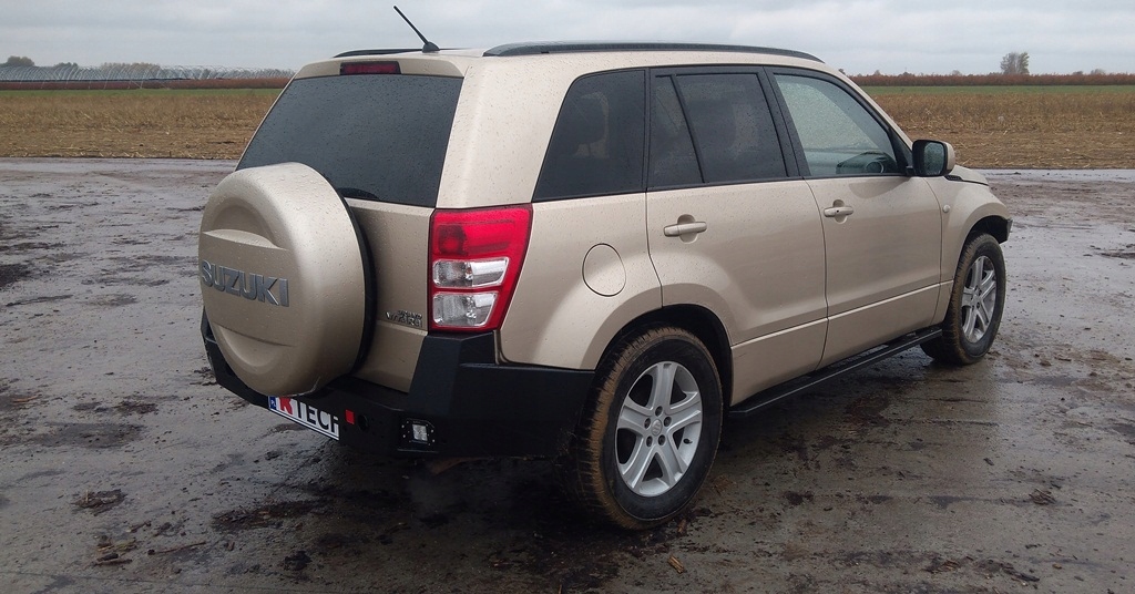Suzuki grand vitara 2 5d бампер стальной задняя задний Киев