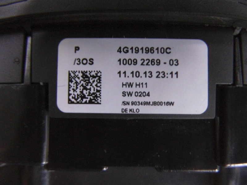 фото №6, Панель керування mmi 4g1919610c audi a6 c7 11-18r